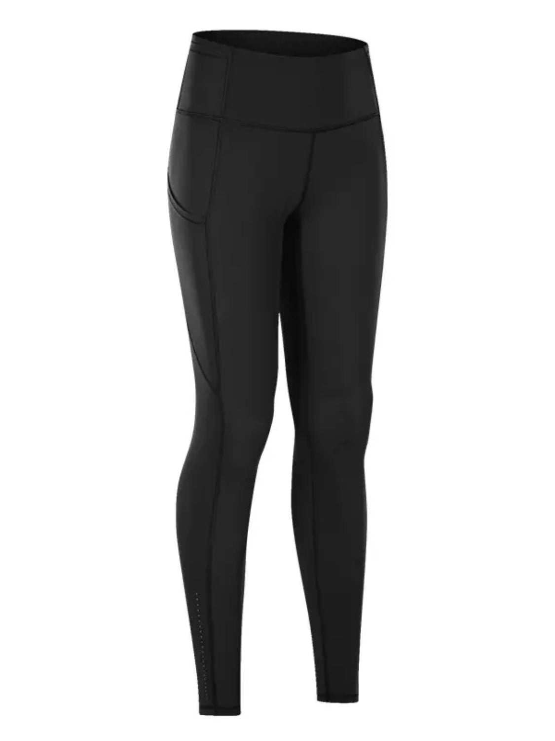 Wide Waistband Sports Leggings - Norie Rae