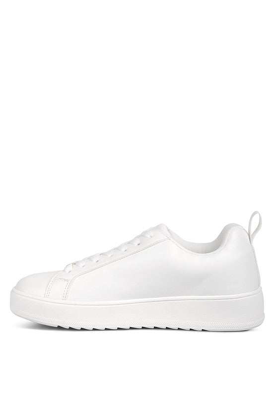 Rouxy Faux Leather Sneakers