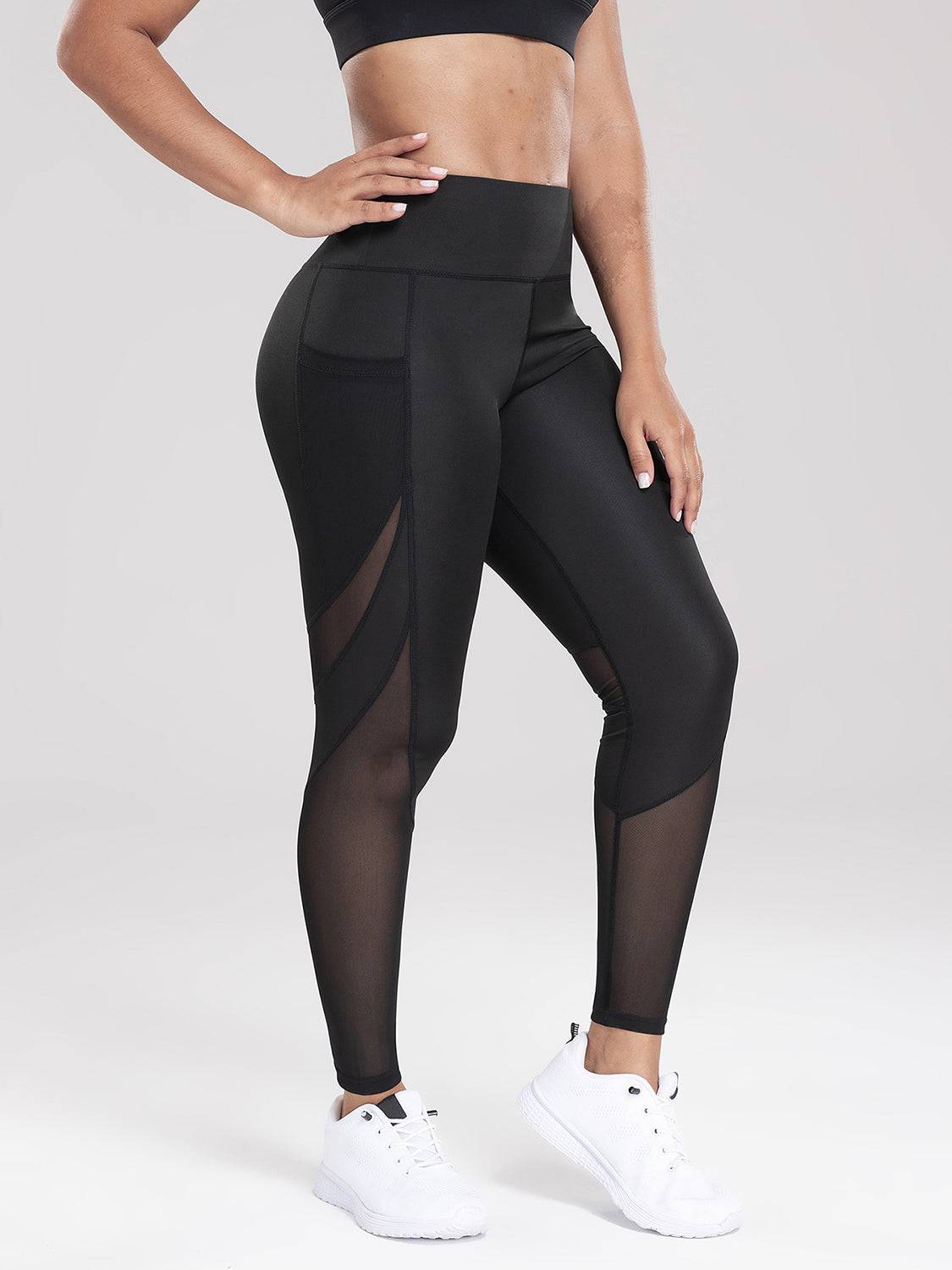 Pocketed High Waist Active Leggings