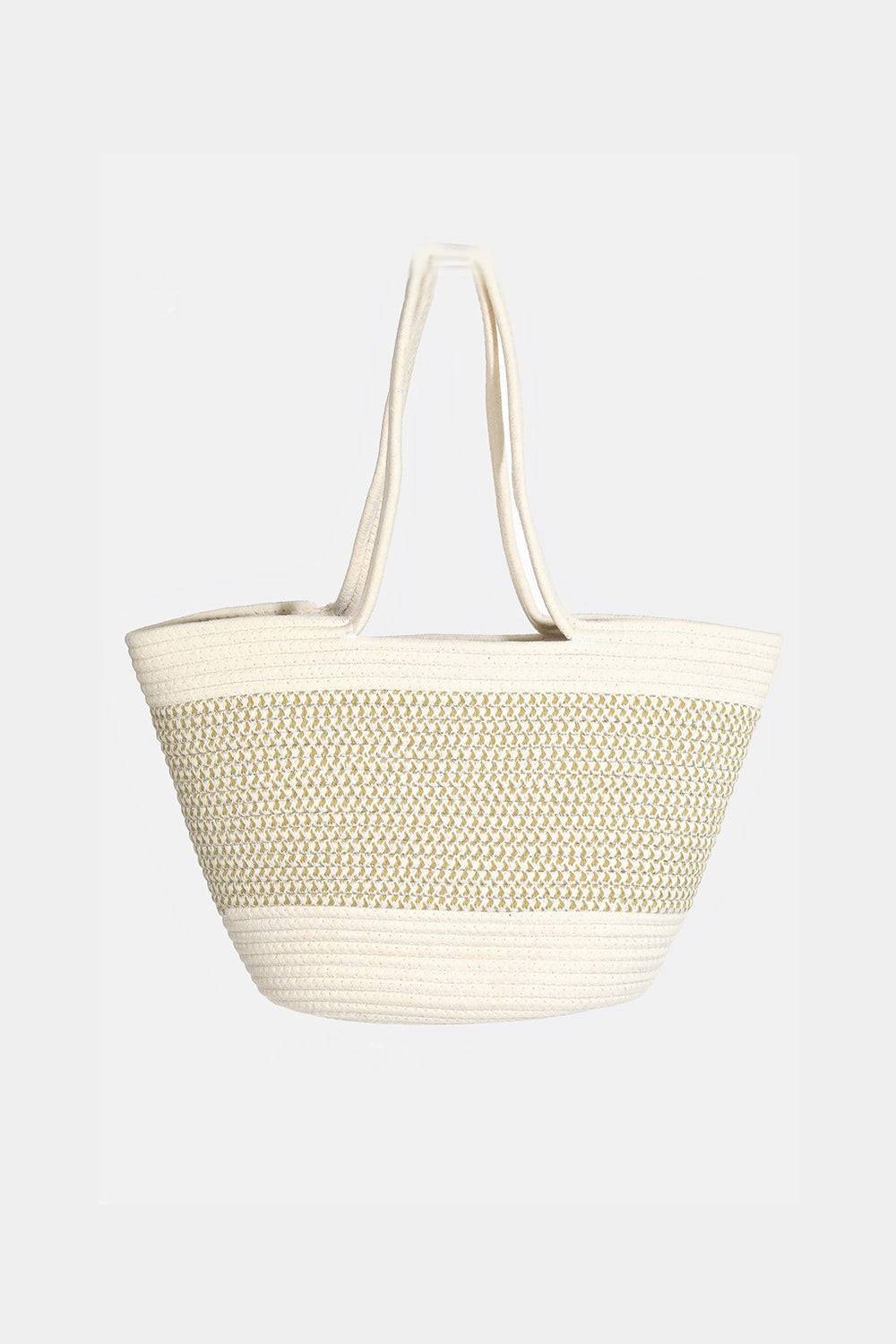 Fame Braid Pattern Beach Tote Bag